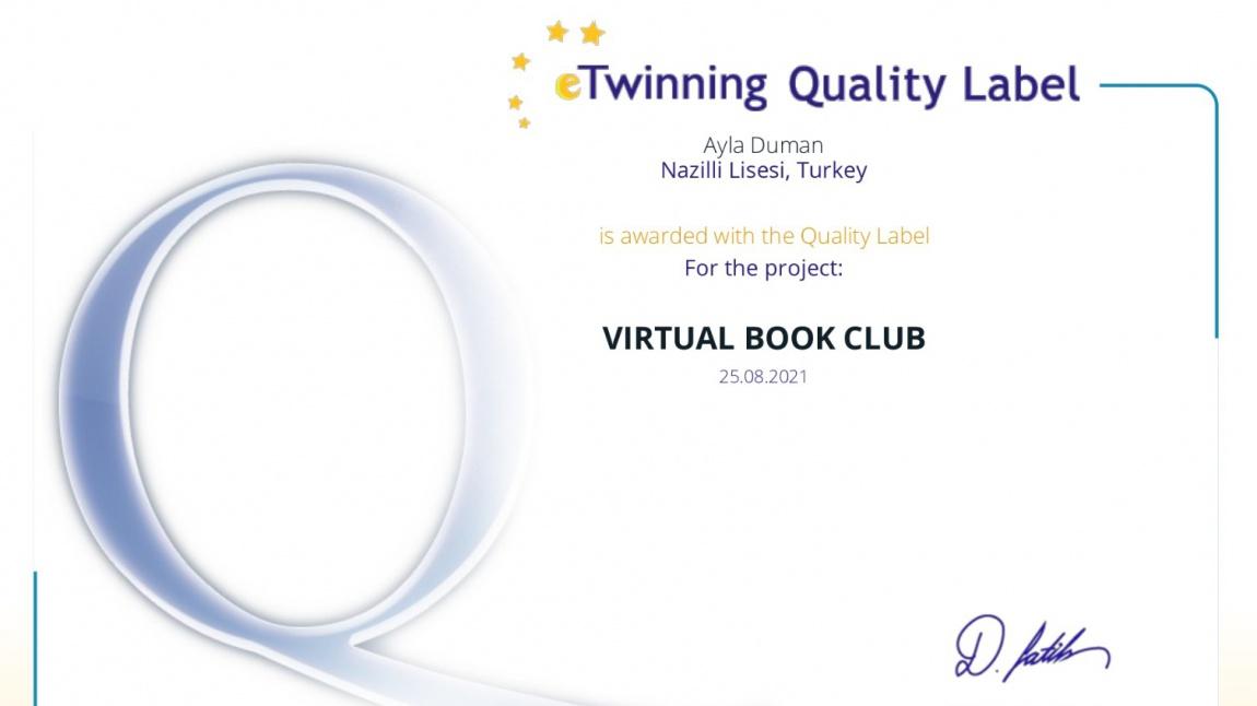 eTwinning Türkiye Ulusal Kalite Etiketini Aldık